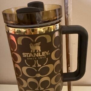 Coach & Stamley 40 oz Quencher Stainless steel Tumbler